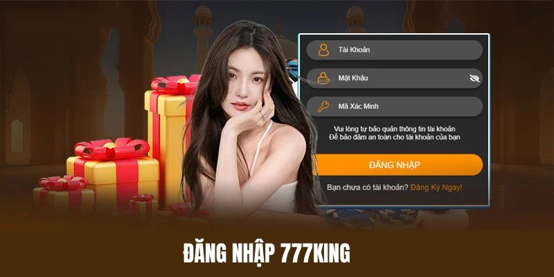 Thực hiện đăng nhập 777King cực kỳ dễ dàng, không hề gây khó khăn